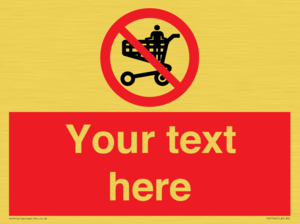 Custom prohibition no standing in trolley